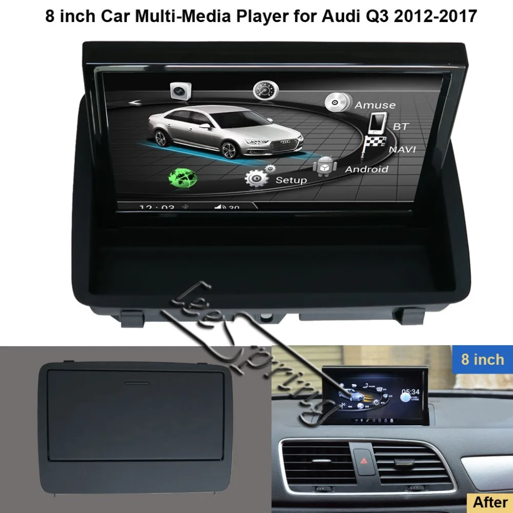  8 zoll Android 6.0 Auto Multimedia-Player für Audi Q3 2012-2017 mit GPS Navigation MP5 Wifi