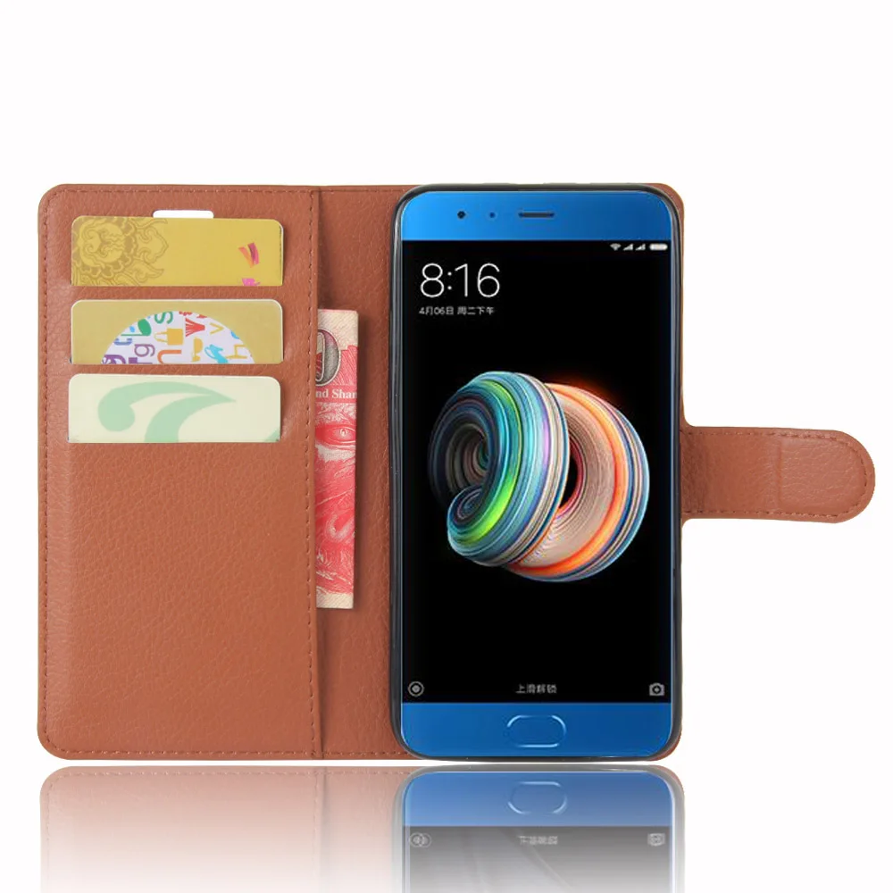 

YINGHUI for Xiaomi Mi Note 3 Case 5.5 inch Wallet Style Litchi Texture Flip Leather Cover Case forXiaomi Mi Note 3 Note3
