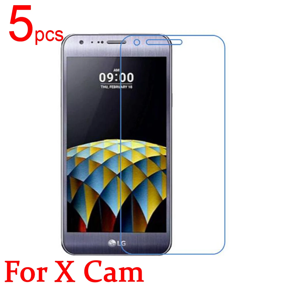

5pcs Ultra Clear/Matte/Nano anti-Explosion LCD Screen Protector Film Cover For LG X Cam X Screen X Power 2 Protective Film+cloth