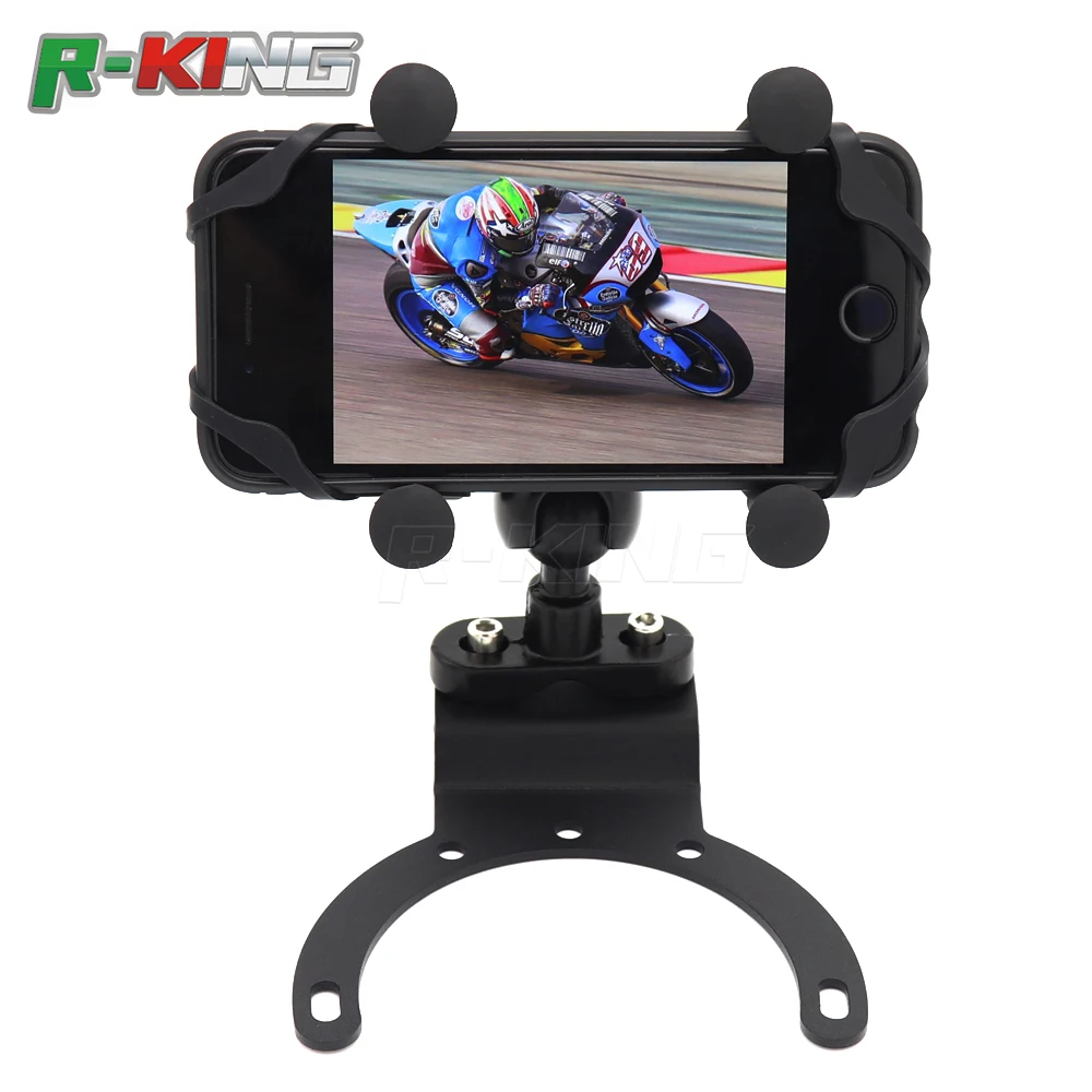 

Motorcycle GPS Navigation Frame Mobile Phone Mount Bracket For GSR400 GSR600 GSR750 GSR 400 600 750 DL650 DL 650 V-Strom