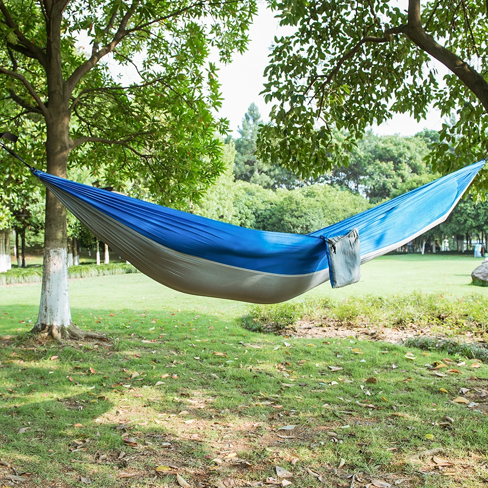 

1 Person Parachute Hammock Portable Army Survival Hammocks Travel Hamaca Flyknit Hamak Nylon Hamaca Hamak Camping Hamac Rede