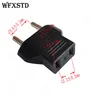 2pcs New CN US To EU Euro Europe Plug Adapter 2 Round Socket Converter Travel Electrical Power Adapter Socket China To EU Plug ► Photo 3/6