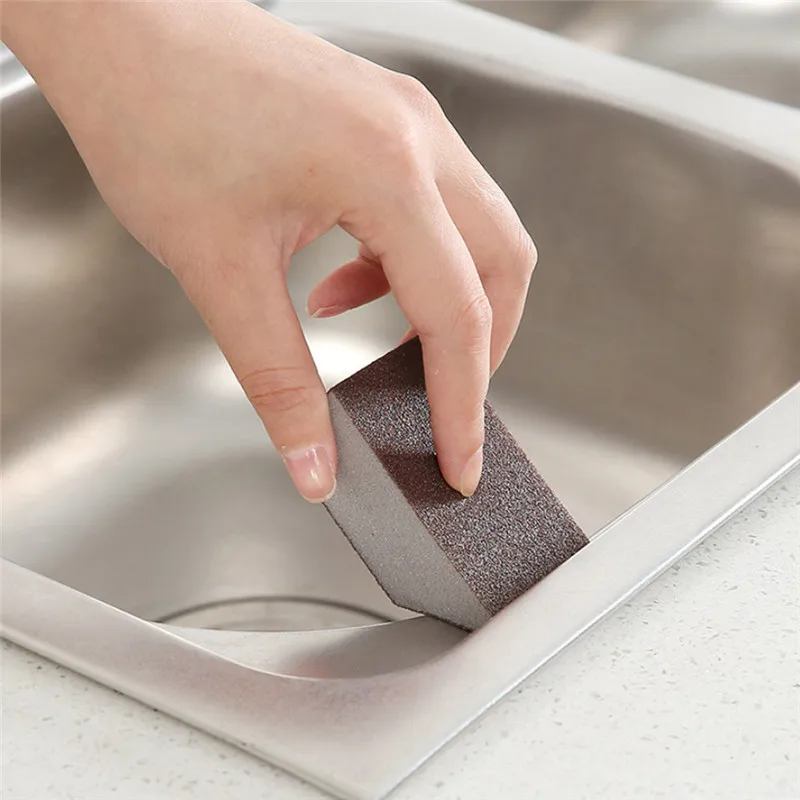Карборундовая губка щетка кухонный спонж для чистки посуды инструмент для очистки