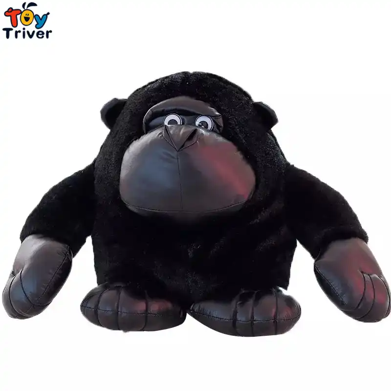 black monkey stuffed animal