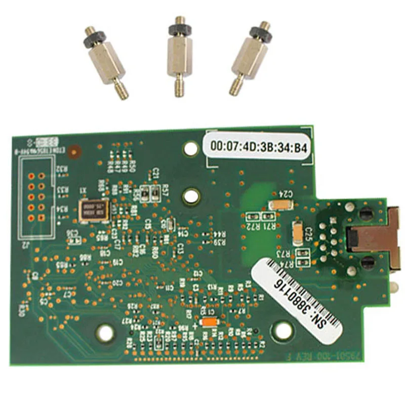 2pcs 79823 Original Printer Built-in Network Card For Zebra ZM400 ZM600 Xi4 Series Internal Printer Server Ethernet Card,Used 2pcs 79823 Original Printer Built-in Network Card For Zebra ZM400 ZM600 Xi4 Series Internal Printer Server Ethernet Card,Used