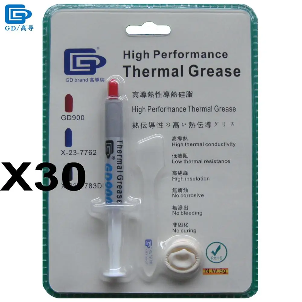 GD Brand Heat Sink Compound GD900 Thermal Grease Paste Silicone Plaster