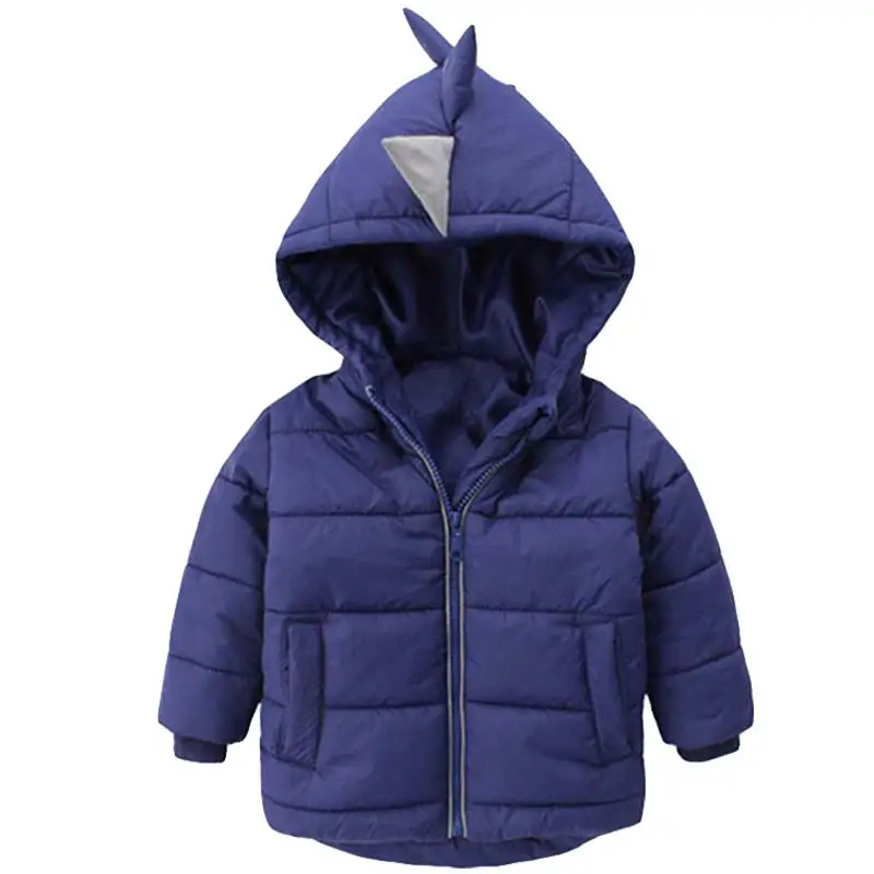 BOTEZAI/ г.; осенне-зимние куртки для мальчиков; пальто динозавр; детская теплая верхняя одежда; пальто для девочек; куртка; детская одежда