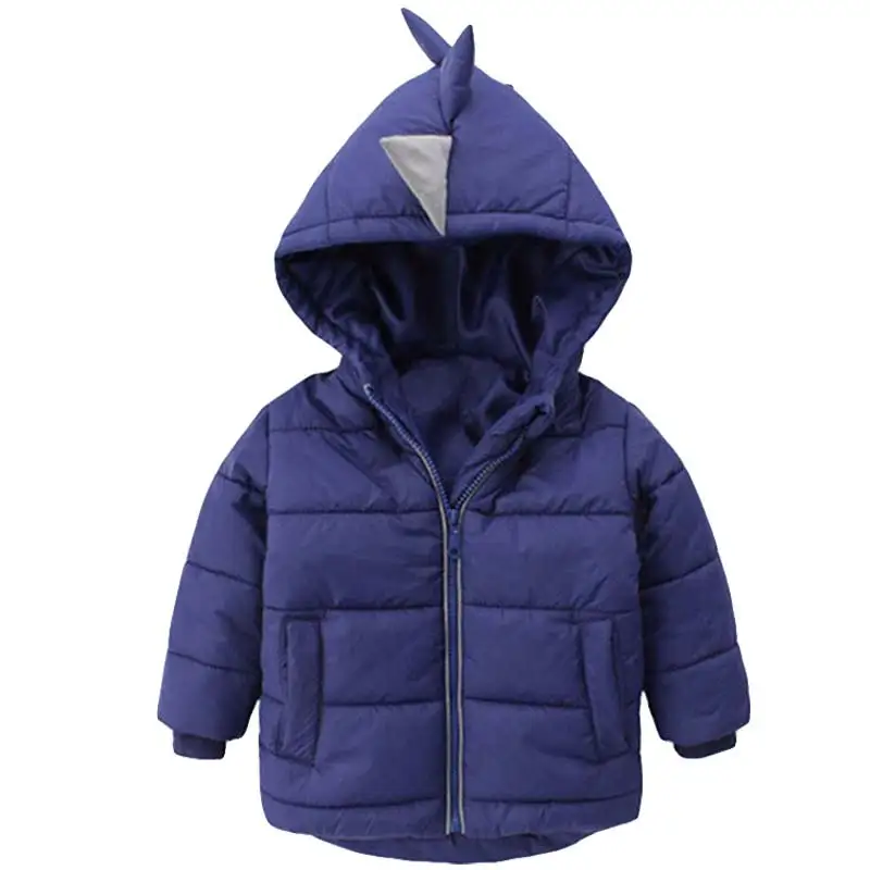 

BOTEZAI 2018 Autumn Winter Jackets For Boys Dinosaur Coat Kids Warm Outerwear Coats For Girls Jacket Children Clothes