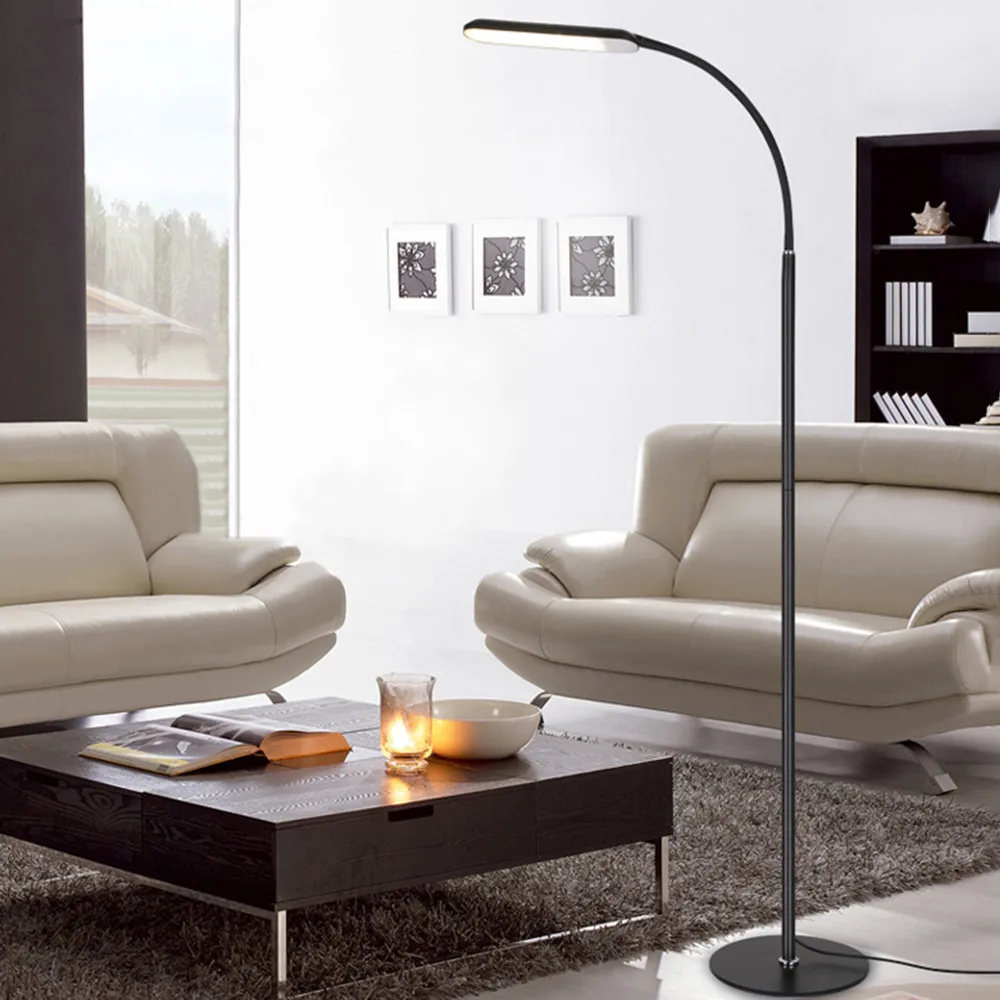 

LED Reading And Process Floor Lamp Dimmable Eye Protection Remote Control Switch creative life