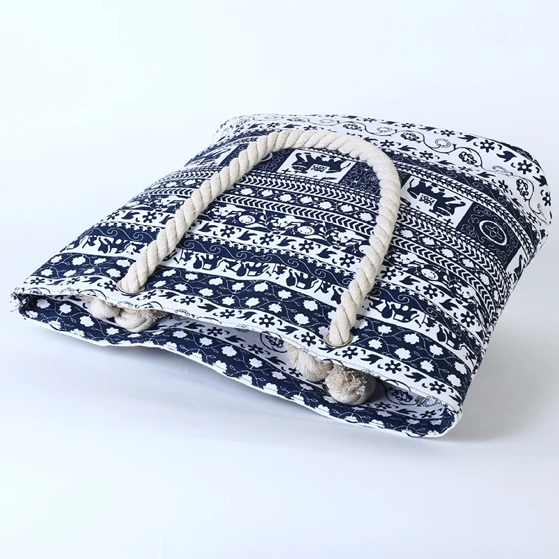 2018-New-fashion-Canvas-Casual-Bags-for-Women-Handbag-Shoulder-Bags-Elephant-Flower-Pattern-Large-Female (2)