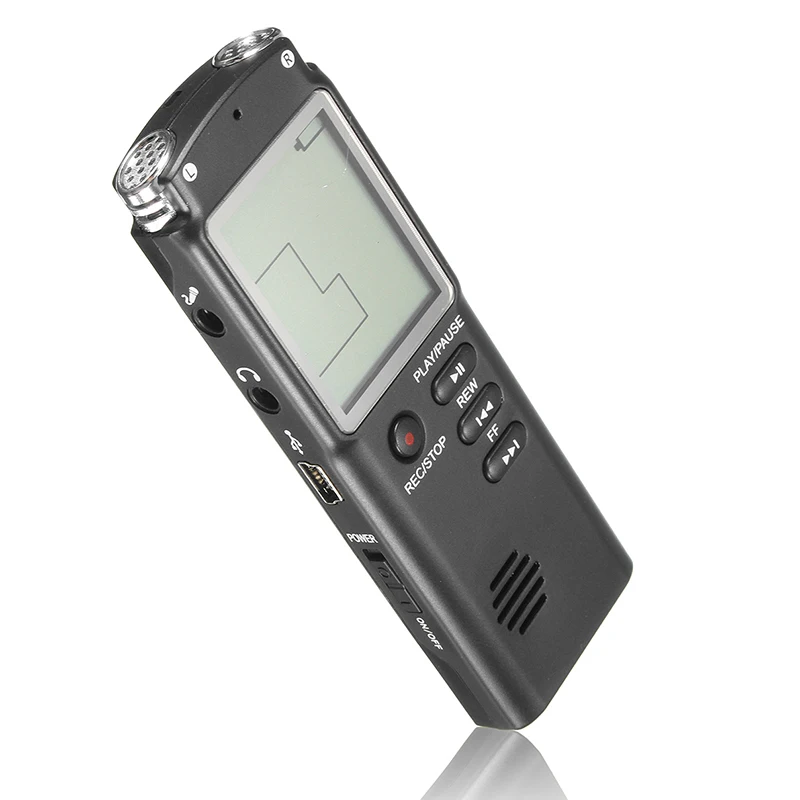 Мини цифровой MP3 музыкальный плеер микрофон для записи голоса 8 ГБ 16 ГБ 32 ГБ USB цифровой Аудио Диктофон