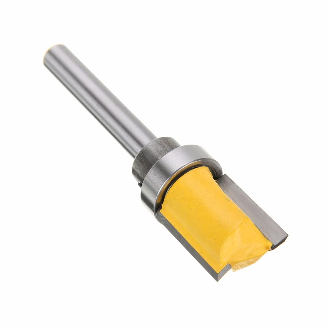 1pc Mayitr Template Router Bit 1/4 Shank Flush Trim Woodworking Cutter 5/8"x3/4" For Power Tool