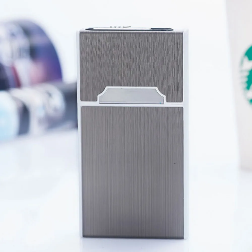 Чехол для 20 сигарет с USB зажигалкой длиной 100 мм|Аксессуары сигарет| |