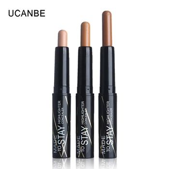 

Brand Face Base Makeup Bronzer 3d Contouring Stick Creamy Smooth Concealer Pen Waterproof long-lasting Foundation Stick 3 Colors
