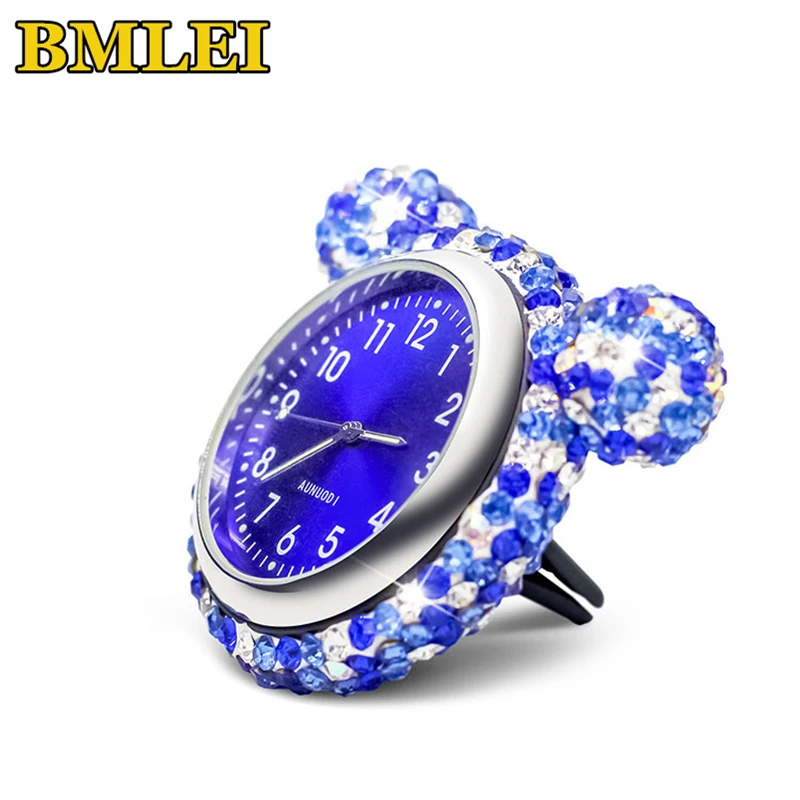 

Bling Bling Crystal Car perfume Luxury Watch Air freshener Deodorant Vent Air Conditioner Fragrance Outlet Clip Auto Decoration