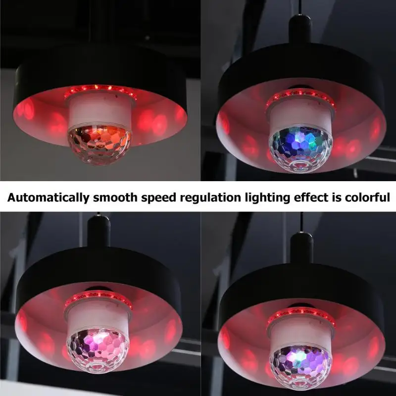 48LED Красочный Bluetooth магический шар лампа Голосовое управление свет для вечерние дома