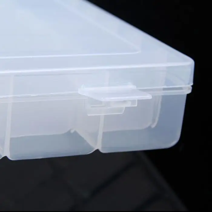 36 сетка чехол для хранения Пластиковые регулируемые ювелирные изделия кольцо Органайзер коробка контейнер BDF99