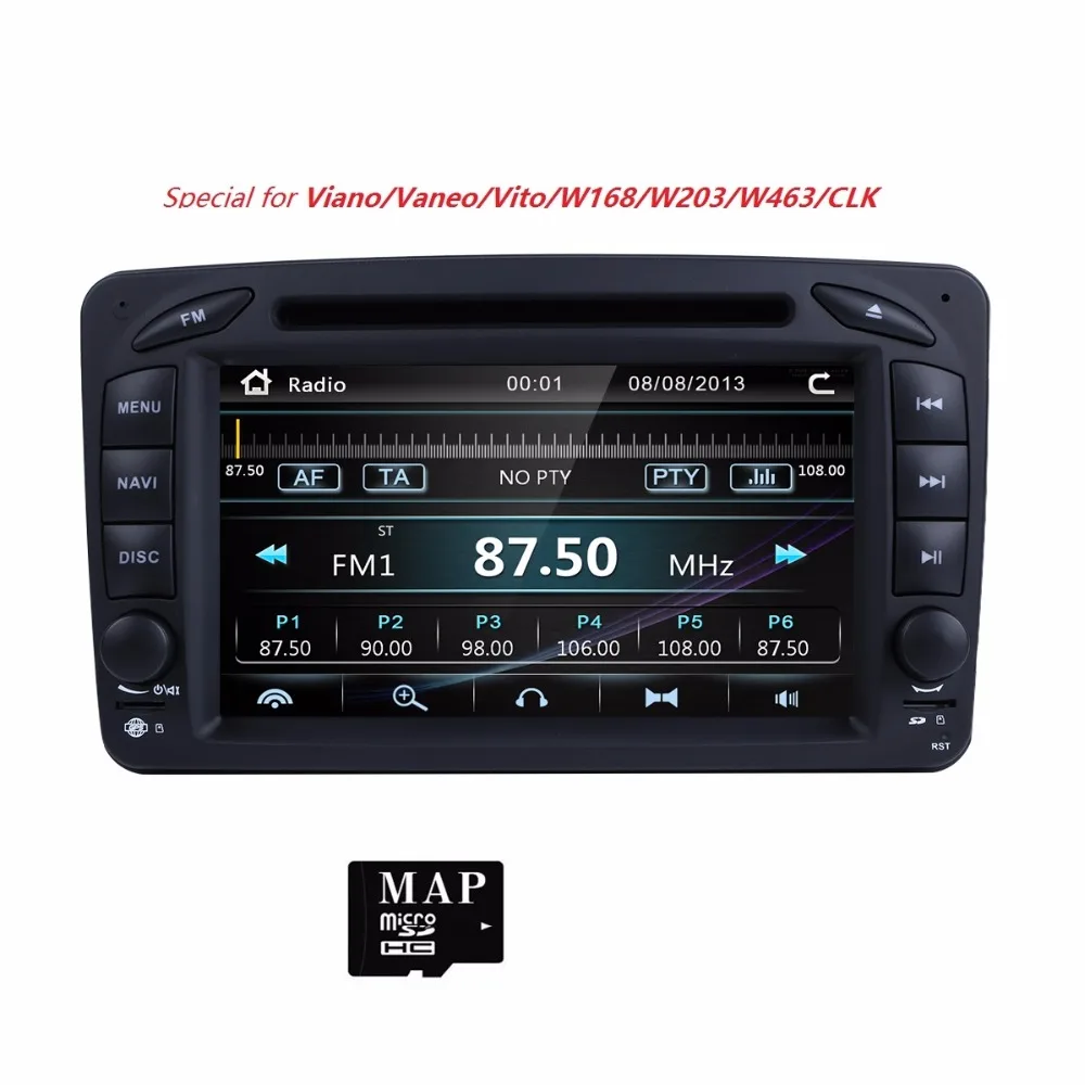 Discount Free Shipping HD 7" Touch Screen Car DVD Player for Benz W203 W208 W209 W463 Vito Viano Autoradio GPS Navigation MirrorLink DAB+ 1 Discount Free Shipping HD 7" Touch Screen Car DVD Player for Benz W203 W208 W209 W463 Vito Viano Autoradio GPS Navigation MirrorLink DAB+ 1