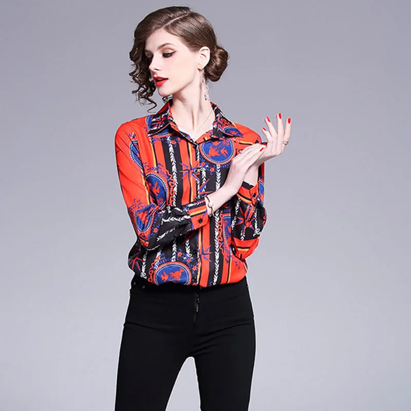 Женские блузки и рубашки 2019 новая брендовая модная весенняя элегантная офисная