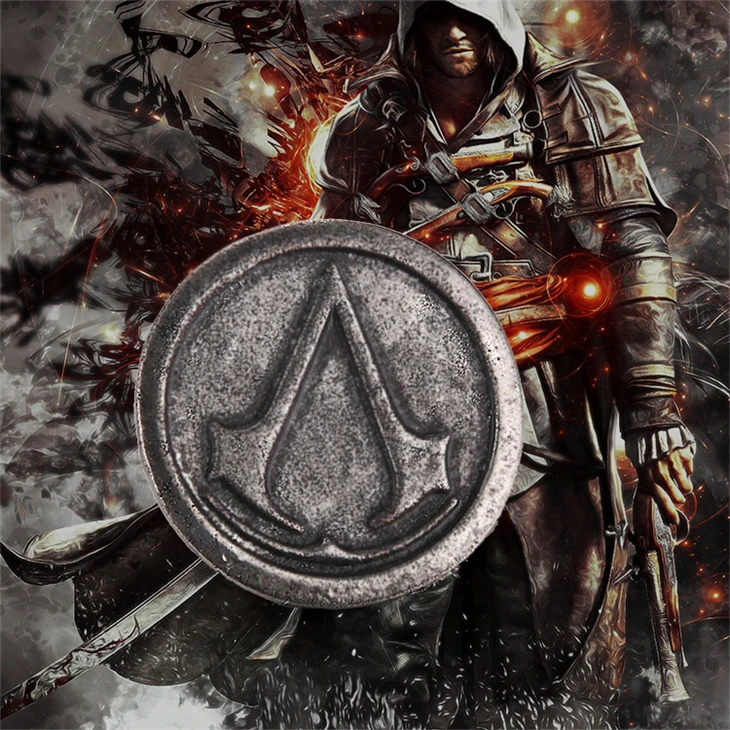 Valhalla Odyssey происхождение брошь на булавке винтажная Ретро игра Altair Ezio Connor Desmond