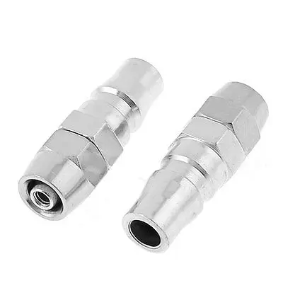 

2 Pcs 11x5mm Hose PP20 Type Air Quick Coupler Coupling Connector