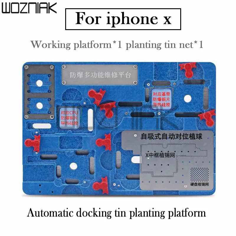 A11 Circuit Board PCB Holder Jig Fixture Station for iPhone X CPU Chip Repair