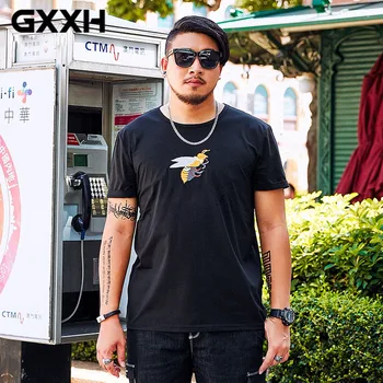 

2019 New Summer Fashion brand Clothing T-shirt Men's Monochrome Loose Short-sleeved T-shirt Men's Round neck casual T-shirt