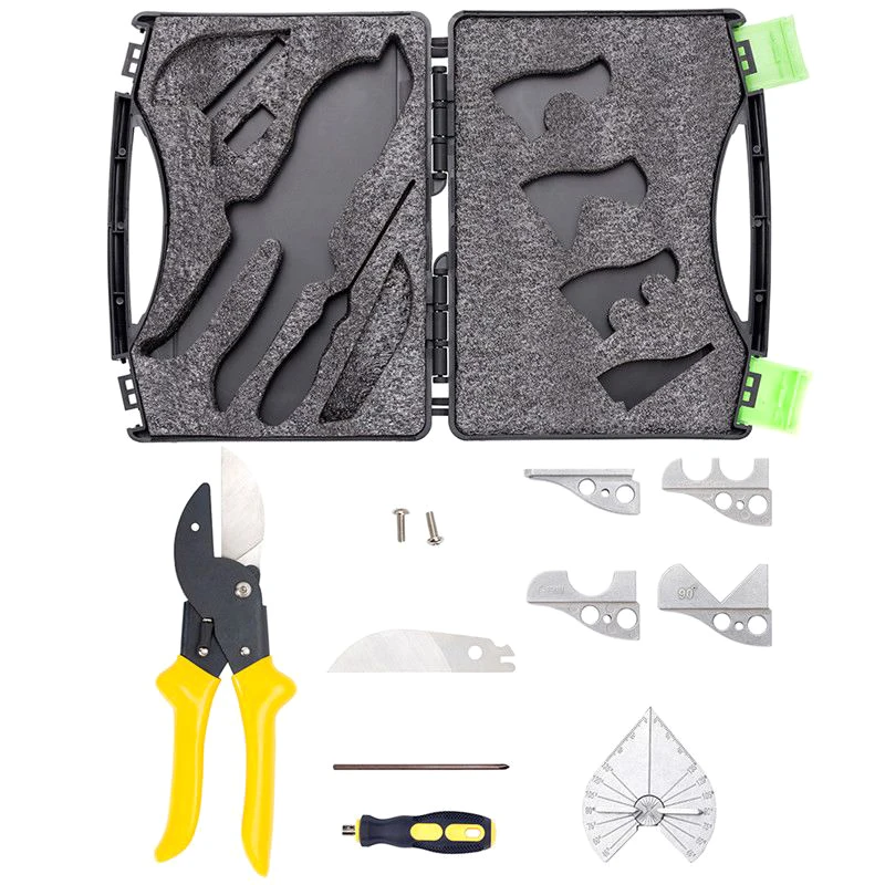 

Paron Jx-C8025 45 Degree-135 Degree Adjustable Universal Angle Cutter Mitre Shear With Blades Screwdriver Tools For Cutting