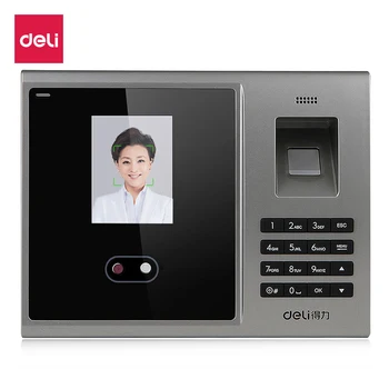

Deli face recognition attendance machine Biometric 3749 fingerprint password pattendance access control intelligent facial