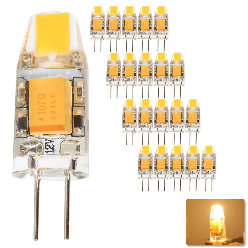 20 piezas G4 COB LED Bombilla 3 W 6 W ACDC 12 V LED G4 lámpara de bombilla de luz LED lampada Lampara Bombilla ampolla reemplazar halógeno 20 piezas G4 COB LED Bombilla 3 W 6 W ACDC 12 V LED G4 lámpara de bombilla de luz LED lampada Lampara Bombilla ampolla reemplazar halógeno