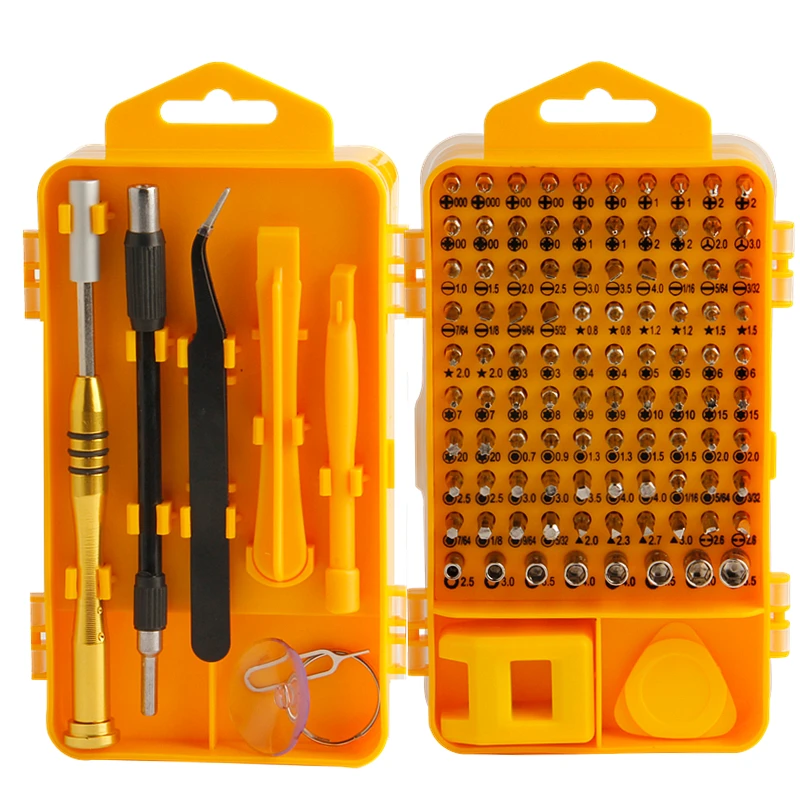 

108 in 1 Precision Screwdriver Sets CR-V Multi-function Computer Mobile Phone Repair Hand Tools