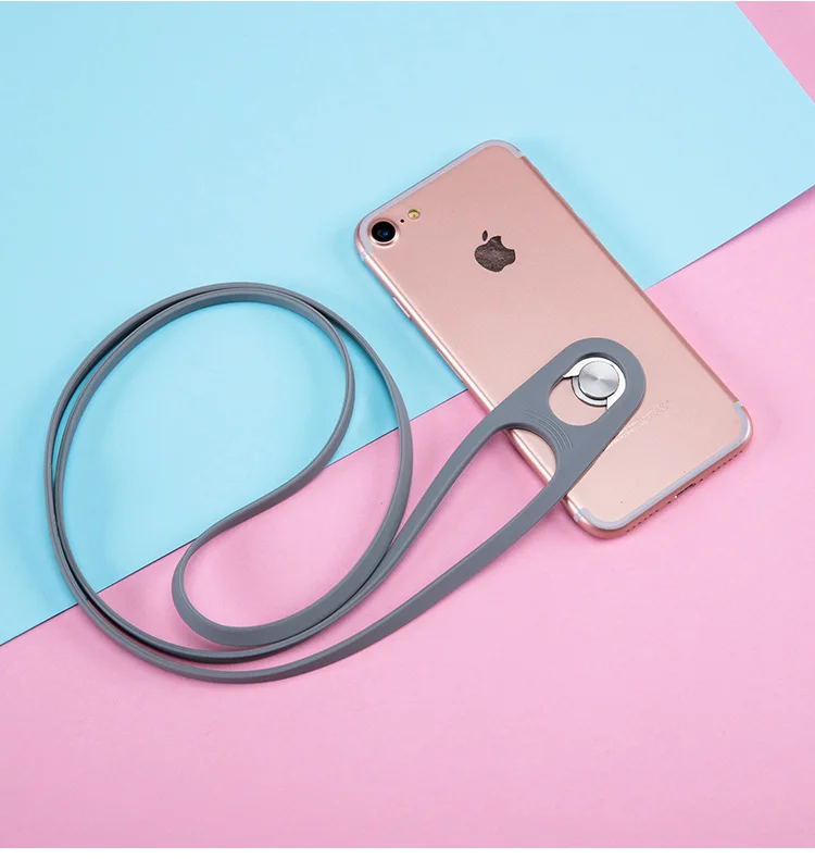 

10boxes wholesale Cell Phone Lanyard Cell Phone Strap Cell Phone Holder Neck Detachable Retractable Breakaway Silicone