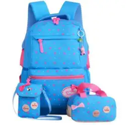 Loveing школьные рюкзаки для подростков для девочек рюкзак для путешествий дети принцесса ортопедические школьные сумки 3 шт./компл. Рюкзак