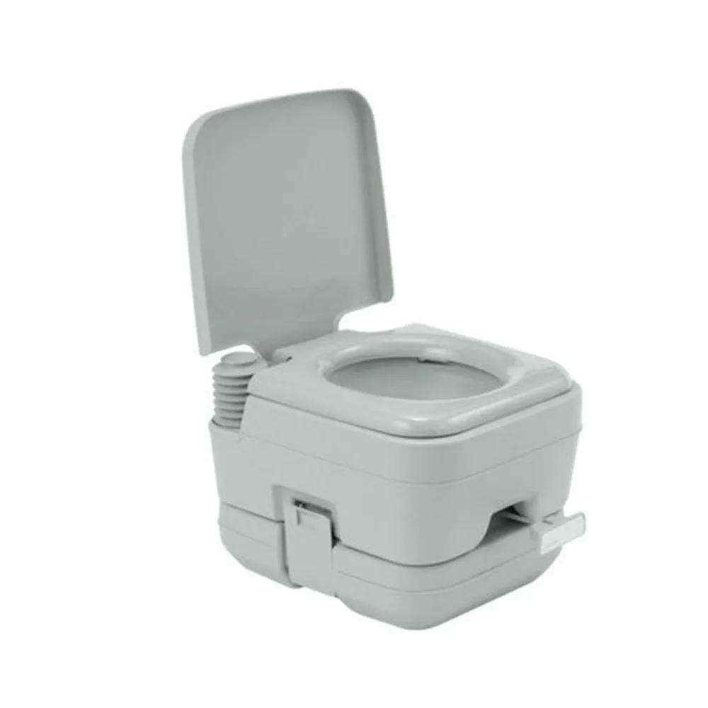 

Newest 10L Square Flushing Potty Portable Toilet Chemical Loo Camping Outdoor