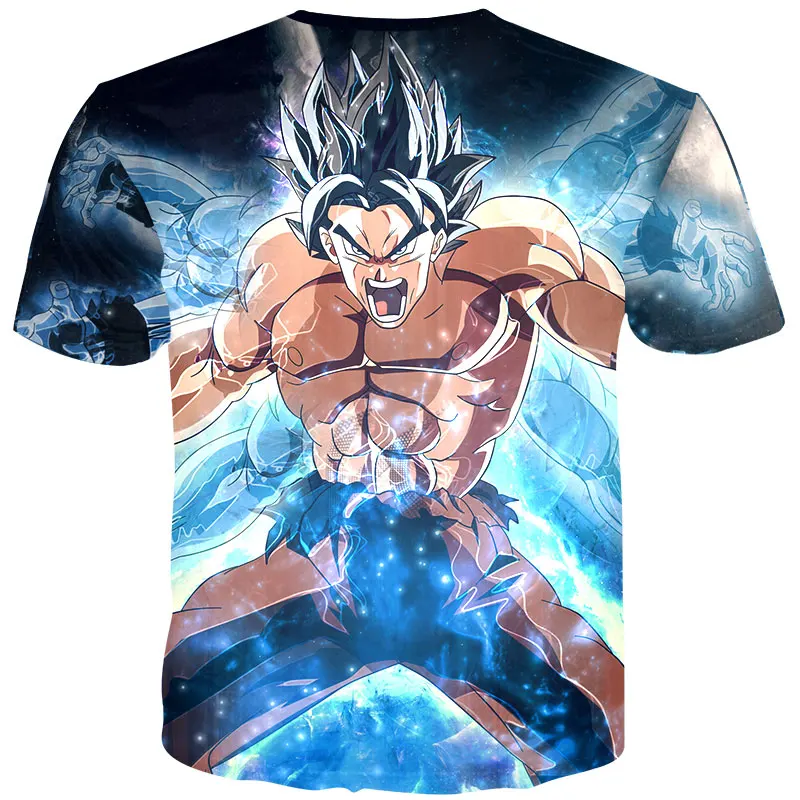 YOUTHUP Летние футболки мужские с принтом аниме Dragon Ball 3D футболка Oogway Tees Master Roshi Мужская футболка уличная одежда размера плюс