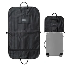 Дорожный костюм Сумка На Молнии Складной Водонепроницаемый пылезащитный Органайзер дорожный костюм пальто одежда чехол для одежды сумка