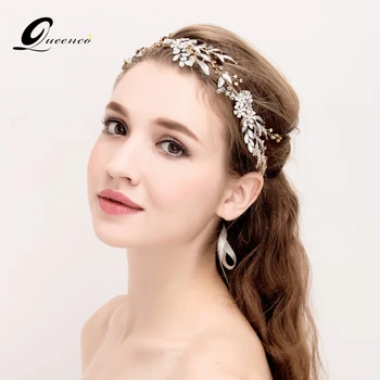 

Leaf Tiara Wedding Bridal Hair Accessories Casamento Headband Bride Jewellry Hair Jewelry Bride Tiaras Headbands Head Chain
