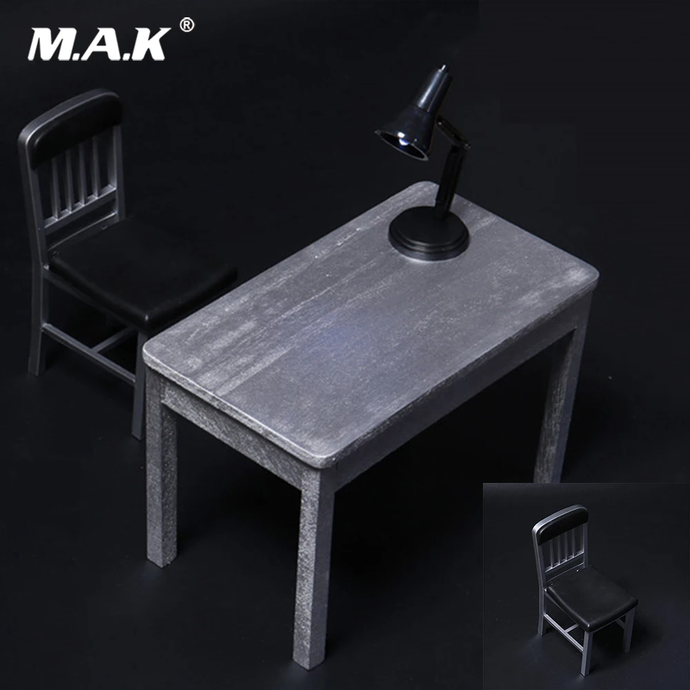 

1/6 Scale Collectible Figure Scene Accessories Furniture Model Table and Lamp Set Accessory for 12 inches Action Figure