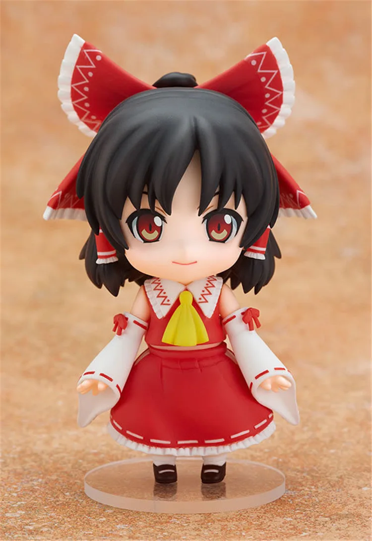 Nendoroid Touhou Hakurei Reimu#74 ПВХ фигурки Набор Модель Коллекция игрушек 10 см