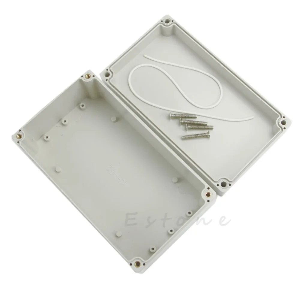 Водонепроницаемый Пластик корпус для электронных проектов крышка чехол Коробка