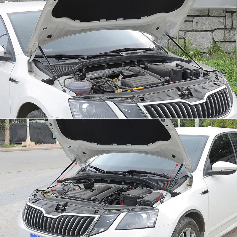 For Skoda Octavia MK3 A7 2014 2019 2018 Car Auto Refit Front Hood hoods Engine Cover