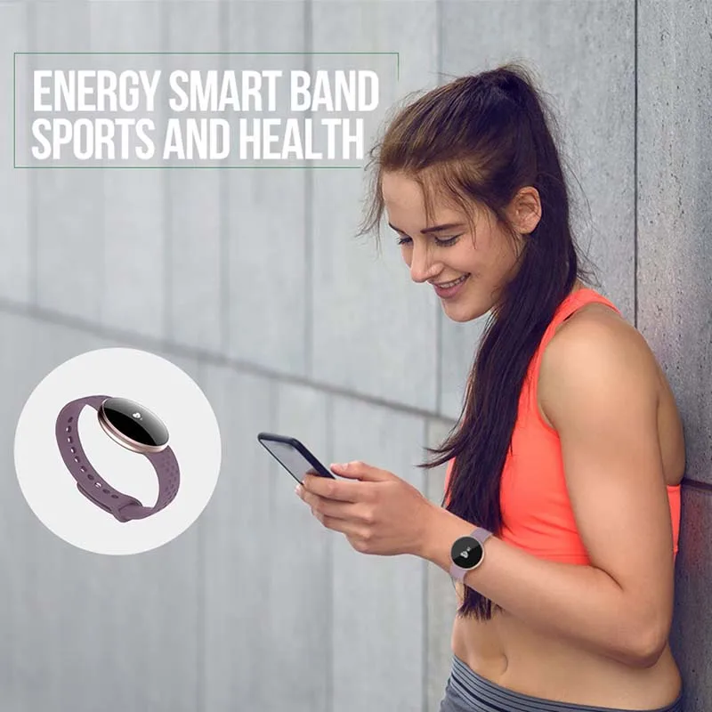 

Waterproof Fashion Smart Watch for IOS Android with Fitness Sleep Monitoring IP67 Remote Camera Relogio Feminino B16