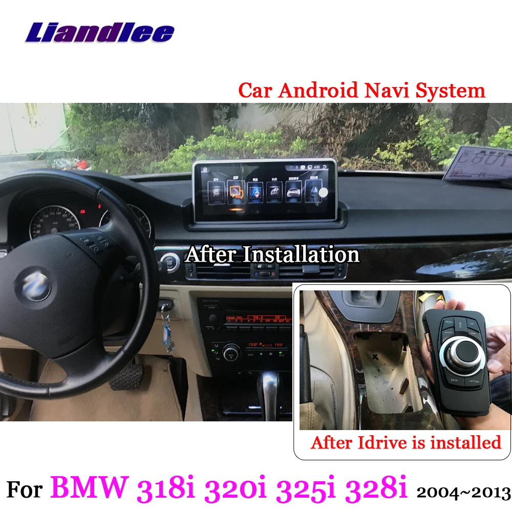 Liandlee для BMW 3 серии M3 318i 320i 325i 328i android-автомобильный Системы радио Idrive Carplay gps-навигатор мультимедиа