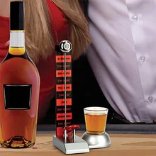 Fun Party Drinking Game,Down in One Adult Drinking Game with Mini Dart Board and Shot Glasses for Bar Party Drinking Game stainless glasses gifts desktop bar wine game golf drinking game mini enjoyment golf table game interesting family indoor