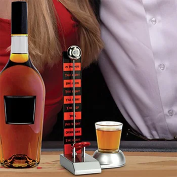 

Fun Party Drinking Game,Down in One Adult Drinking Game with Mini Dart Board and Shot Glasses for Bar Party Drinking Game