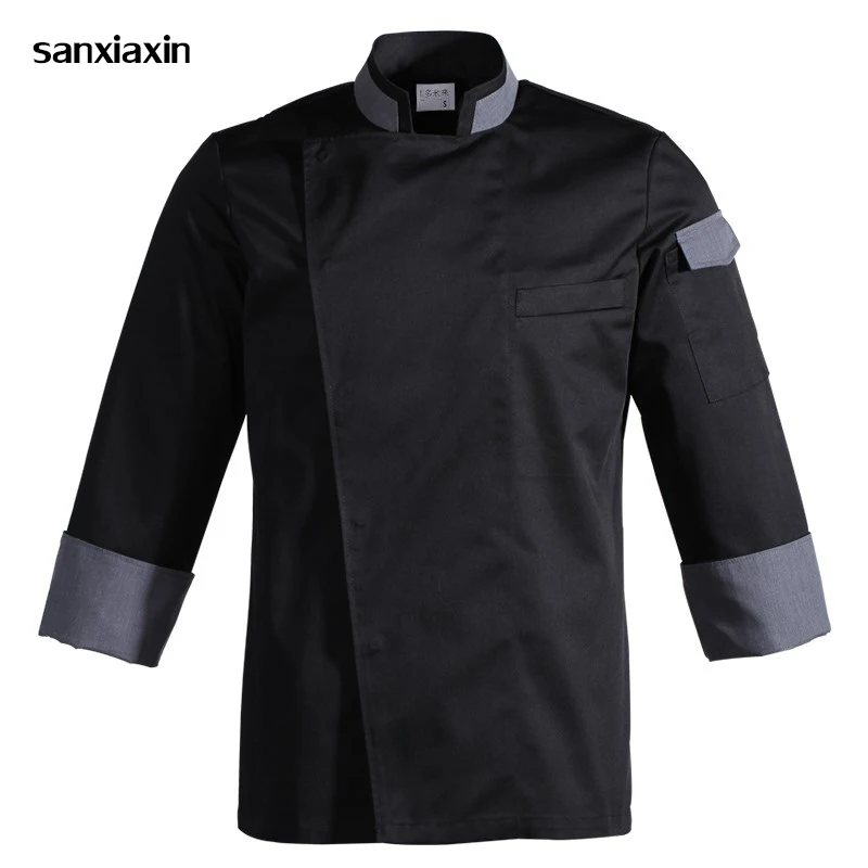 

New Wholesale Chef Restaurant Uniform Unisex Kitchen Bakery Chef Uniform Short Sleeve Breathable Workwear Chef Jackets & Apron