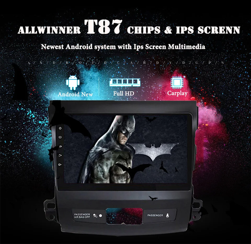 Clearance AutoRadio 1 Din Android 9.1 Car DVD Player For  Mitsubishi Outlander 2006 - 2013 Cassette Carplay SIM lte GPS Navigation BT Wifi 3