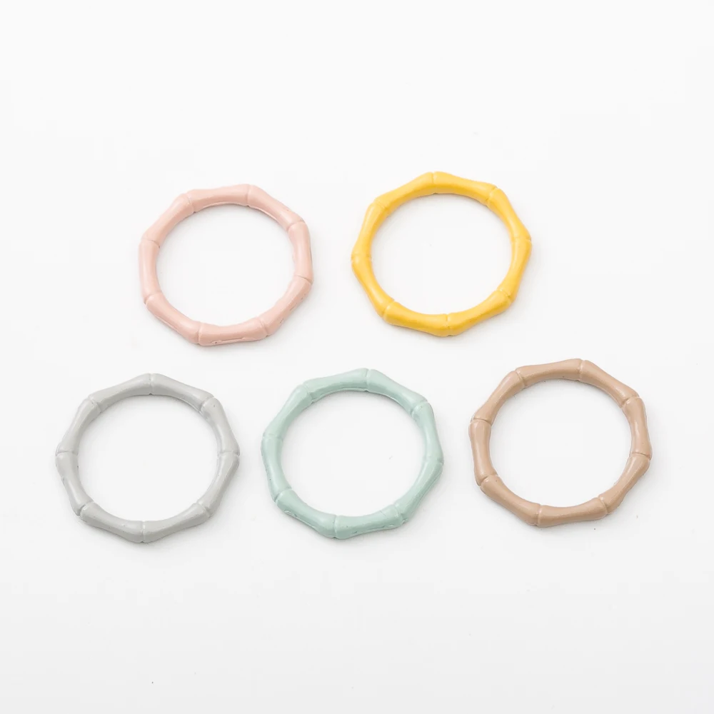 

27pcs Vintage Metal Circle enamel charms for Jewelry Making 4826