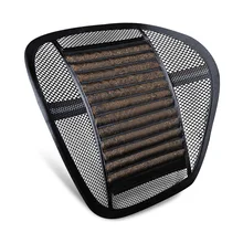 Полый Автомобильный стул, сиденье, семена кассии, черный цвет, полый автомобиль, авто стул, Подушка для спины, для дома, офиса, поясницы, опорная площадка