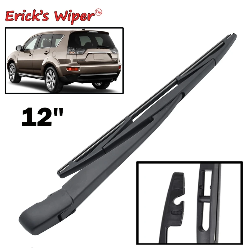 Набор стеклоочистителей Erick's 12 дюймов для Mitsubishi Outlander 2006 2012|wiper blade|rear wiper bladerear |